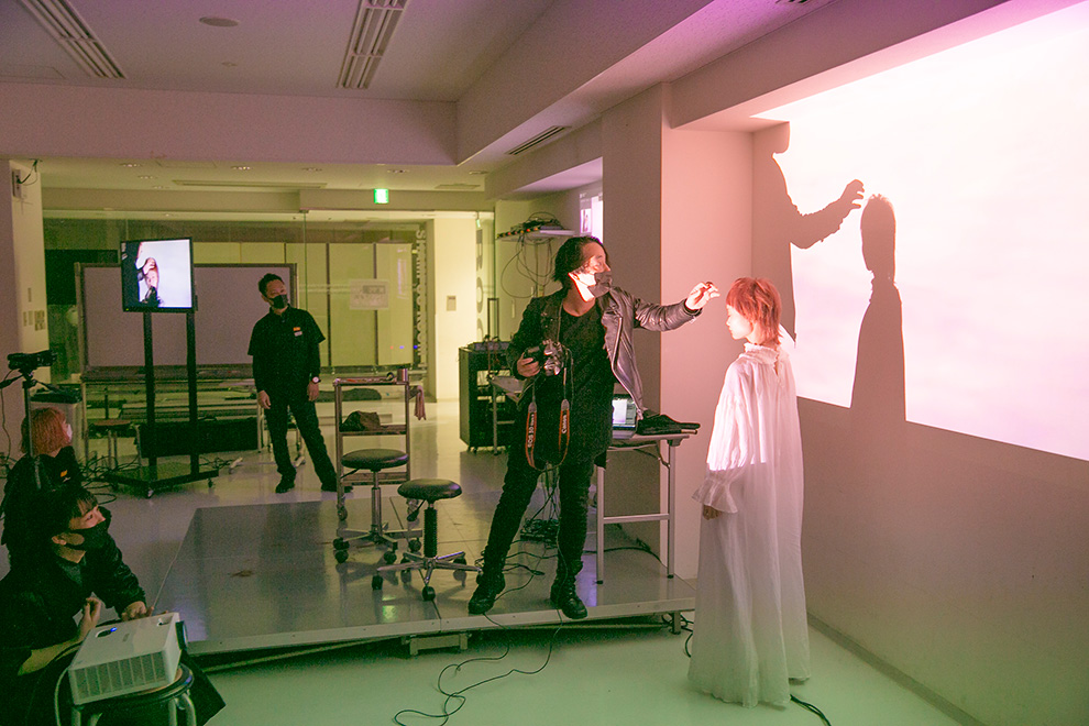 撮影のプロセス <Nicole. 芦原照成氏>